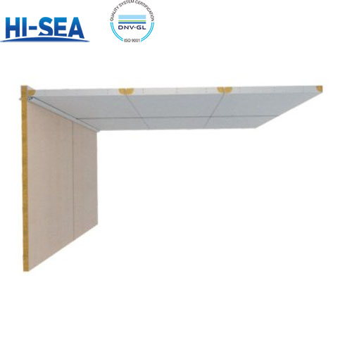 Continuous Rock Wool Ceiling Panel